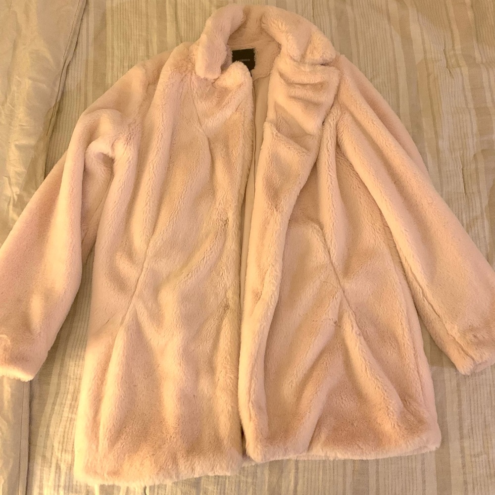 Forever 21 Faux Fur Coat
